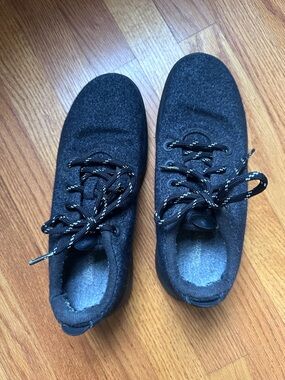 allbirds Black Wool Blend Slip-On Sneaker